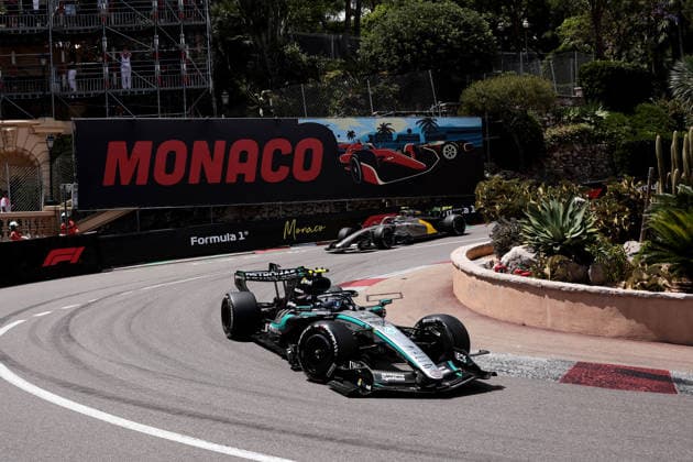 F1 - MONACO GRAND PRIX 2026 12 KIMI ANTONELLI Andrea (ita), Mercedes AMG F1 Team W17, action during the Formula 1 Grand Prix de Canada 2026, 6th round of the 2026 Formula One World Championship, WM, Weltmeisterschaft from June 5 to 7, 2026 on the Circuit de Monaco, in Monte-Carlo, Monaco - Monte-CarloMonaco  Copyright: xDPPIx