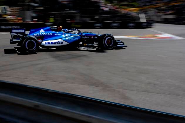 MONACO Formula 1 driver Alexander Albon of Atlassian Williams F1 Team during the Formula 1 Monaco Grand Prix on the Monaco Street Circuit on June 5, 2026 in Monaco, Monaco Photo by DeFodi Images