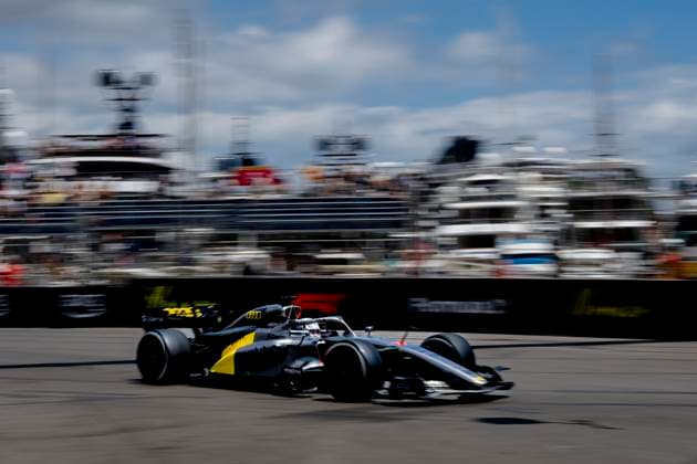 MONACO Formula 1 driver Nico Hulkenberg of Audi Revolut F1 Team during the Formula 1 Monaco Grand Prix on the Monaco Street Circuit on June 5, 2026 in Monaco, Monaco Photo by DeFodi Images