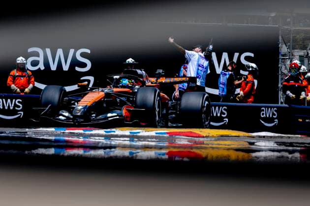 MONACO Formula 1 driver Oscar Piastri of McLaren Mastercard Formula 1 Team during the Formula 1 Monaco Grand Prix on the Monaco Street Circuit on June 5, 2026 in Monaco, Monaco Photo by DeFodi Images
