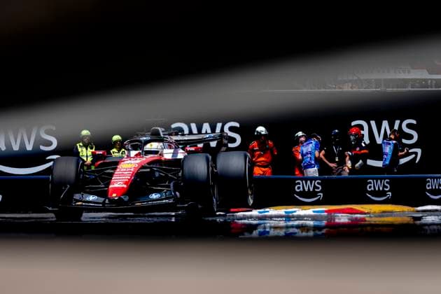 MONACO Formula 1 driver Charles Leclerc of Scuderia Ferrari HP during the Formula 1 Monaco Grand Prix on the Monaco Street Circuit on June 5, 2026 in Monaco, Monaco Photo by DeFodi Images