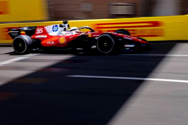 MONACO Formula 1 driver Charles Leclerc of Scuderia Ferrari HP during the Formula 1 Monaco Grand Prix on the Monaco Street Circuit on June 5, 2026 in Monaco, Monaco Photo by DeFodi Images