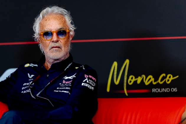 MONACO - Flavio Briatore of the Alpine Formula 1 team during the Formula 1 Monaco Grand Prix on the Monaco Street Circuit on June 5, 2026 in Monaco, Monaco. (Photo by DeFodi Images) - *** MONACO Flavio Briatore of the Alpine Formula 1 team during the Formula 1 Monaco Grand Prix on the Monaco Street Circuit on June 5, 2026 in Monaco, Monaco Photo by DeFodi Images