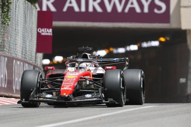 Charles Leclerc Scuderia Ferrari HP 16 comes out of the tunnel, 1 Free Practice, Monaco Grand Prix, Motorsport, Men, Formula 1, 05 06 2026 Monte Carlo Monaco MCO Copyright: xkolbert-press ChristianxKolbertx