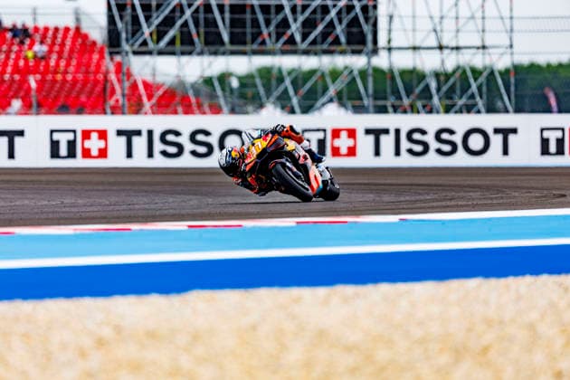 MotoGP of Hungary - Free Practice Number 37 Red Bull KTM Factory Racing rider Pedro Acosta participates in free practice 1 at the 2026 Grand Prix of Hungary. Balatonfokajar Balatonfokajar Hungary  Copyright: xStephenxBlackberryx originalFilename:blackberry-2026gran260605_npecN.jpg