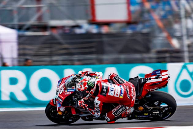 MotoGP of Hungary - Free Practice Number 63 Ducati Lenovo Team rider Francesco Bagnaia participates in free practice 1 at the 2026 Grand Prix of Hungary. Balatonfokajar Balatonfokajar Hungary  Copyright: xStephenxBlackberryx originalFilename:blackberry-2026gran260605_npL7g.jpg