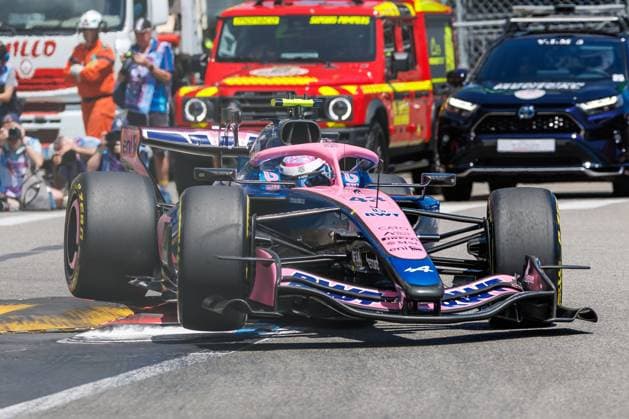 Franco Colapinto BWT Alpine F1 Team, 43 with his car in the harbor chicane, Monaco Grand Prix, Motorsport, Formula 1, 2026 season, 05 06 2026 Monaco Grand Prix, Motorsport, Formula 1, 2026 season, 05 06 2026 Copyright: xEibner-Pressefoto AlexanderxNeisx EP_ANS