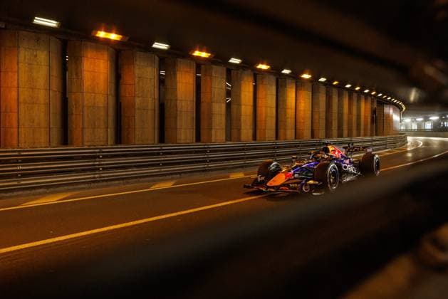 Max Verstappen Oracle Red Bull Racing, 01 with his car in the tunnel, Monaco Grand Prix, Motorsport, Formula 1, 2026 season, 05 06 2026 Monaco Grand Prix, Motorsport, Formula 1, 2026 season, 05 06 2026 Copyright: xEibner-Pressefoto AlexanderxNeisx EP_ANS