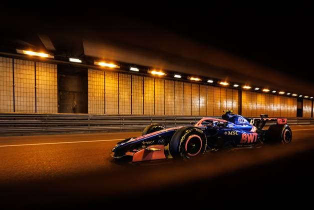 Franco Colapinto BWT Alpine F1 Team, 43 with his car in the tunnel, Monaco Grand Prix, Motorsport, Formula 1, 2026 season, 05 06 2026 Monaco Grand Prix, Motorsport, Formula 1, 2026 season, 05 06 2026 Copyright: xEibner-Pressefoto AlexanderxNeisx EP_ANS