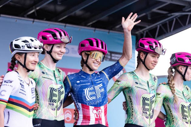 37th Giro d Italia Women 2026 - Stage 7 Alexis Magner of EF EDUCATION - OATLY competes during Stage 7 of the 37th Giro d Italia Women, a 159km stage from Sorbolo Mezzani to Salice Terme, in Italy, on June 5, 2026. Sorbolo Mezzani Italy  Copyright: xTommasoxBerardix originalFilename:berardi-37thgiro260605_np7rB.jpg