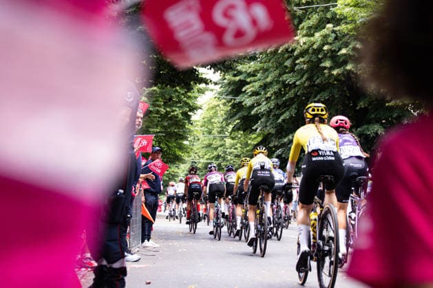 37th Giro d Italia Women 2026 - Stage 7 The race departs from Sorbolo Mezzani during Stage 7 of the 37th Giro d Italia Women, a 159km stage from Sorbolo Mezzani to Salice Terme, in Italy, on June 5, 2026. Sorbolo Mezzani Italy  Copyright: xTommasoxBerardix originalFilename:berardi-37thgiro260605_np57A.jpg