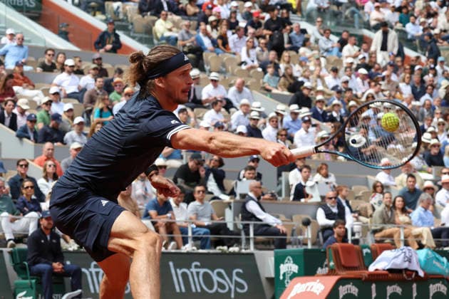 TENNIS : Roland Garros 2026 - 05 06 2026 Jakub Mensik (CZE) Vs Alexander Zverev (GER) ParisFrance  Copyright: xMichaelxBaucherx