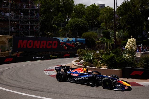 F1 Grand Prix of Monaco - Practice Max Verstappen of the Netherlands driving the (3) Oracle Red Bull Racing RB22 on track during practice ahead of the F1 Grand Prix of Monaco at Circuit de Monaco on June 5, 2026, in Monte-Carlo, Monaco. Monte-Carlo Circuit de Monaco Monte-Carlo Monaco RL_F1GPMCO_2K26_000160 Copyright: xRicardoxLarreinax