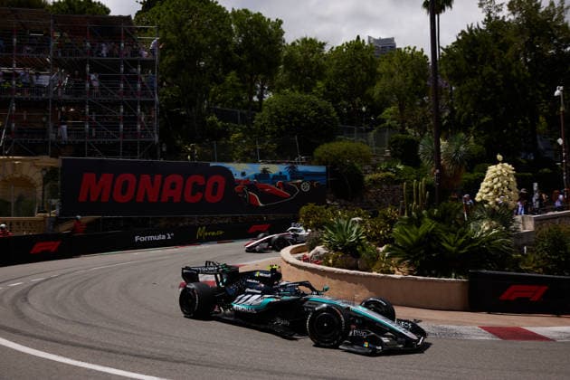 F1 Grand Prix of Monaco - Practice Andrea Kimi Antonelli of Italy driving the (12) Mercedes-AMG PETRONAS Formula One Team W17 on track during practice ahead of the F1 Grand Prix of Monaco at Circuit de Monaco on June 5, 2026, in Monte-Carlo, Monaco. Monte-Carlo Circuit de Monaco Monte-Carlo Monaco RL_F1GPMCO_2K26_000162 Copyright: xRicardoxLarreinax
