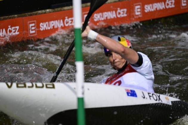 2026 ICF Canoe Slalom World Cup in Prague, Czech Republic, on June 5, 2026. Jessica Fox from Australia. (CTKxPhoto RomanxVondrous) CTKPhotoP2026060505904  CTKPhotoP2026060505904