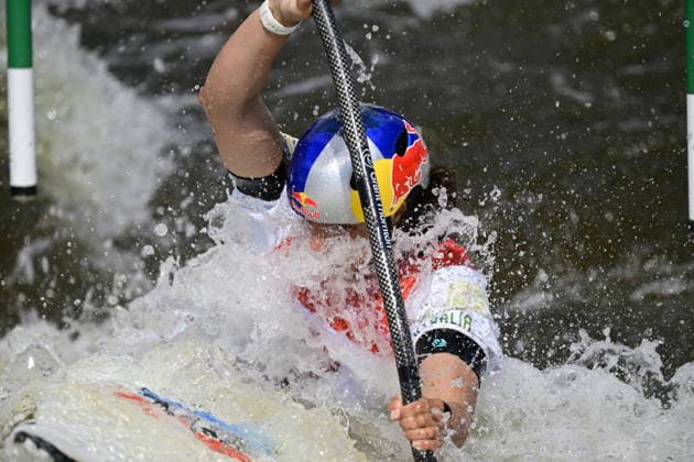 2026 ICF Canoe Slalom World Cup in Prague, Czech Republic, on June 5, 2026. Jessica Fox from Australia. (CTKxPhoto RomanxVondrous) CTKPhotoP2026060505914  CTKPhotoP2026060505914