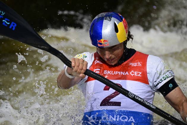 2026 ICF Canoe Slalom World Cup in Prague, Czech Republic, on June 5, 2026. Jessica Fox from Australia. (CTKxPhoto RomanxVondrous) CTKPhotoP2026060505927  CTKPhotoP2026060505927