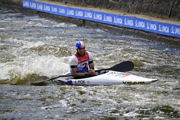 2026 ICF Canoe Slalom World Cup in Prague, Czech Republic, on June 5, 2026. Jessica Fox from Australia. (CTKxPhoto RomanxVondrous) CTKPhotoP2026060505940  CTKPhotoP2026060505940