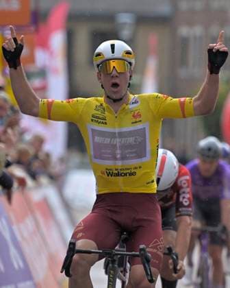 Tour de Wallonie 2026 Stage 5 AUBEL, BELGIUM - JUNE 05 : Oliver Ben (NZL) of Modern Adventure Pro Cycling during stage 5 of the 47th edition of Ethias Tour de Wallonie an UCI ProSeries 2.Pro cycling road race stage for Men Elite of 176.45 km with start in Bassenge and finish in Aubel on June 5, 2026 in Aubel, Belgium, 05 06 2026 ( Motordriver Pieter Van Herzele - Aubel Belgium  Copyright: xSesx