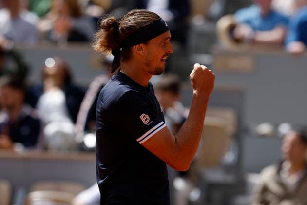 June 5, 2026, Paris, Paris, France: Alexander ZVEREV (GER) during the tennis Grand Slam of Roland Garros 2026, menÃ¢â‚¬â ¢s semi final match between Jakub MENSIK (CZE) and Alexander ZVEREV (GER) at Roland Garros Stadium - on June 04 2026 .Paris - France Tennis Grand Slam Of Roland Garros 2026 Semi Final Ladies MenÃ¢â‚¬â ¢S Semi Final Match Between Jakub MENSIK (CZE) And Alexander ZVEREV (GER)  - ZUMAb253 20260605_zsp_b253_027 Copyright: xLoicxBaratouxx