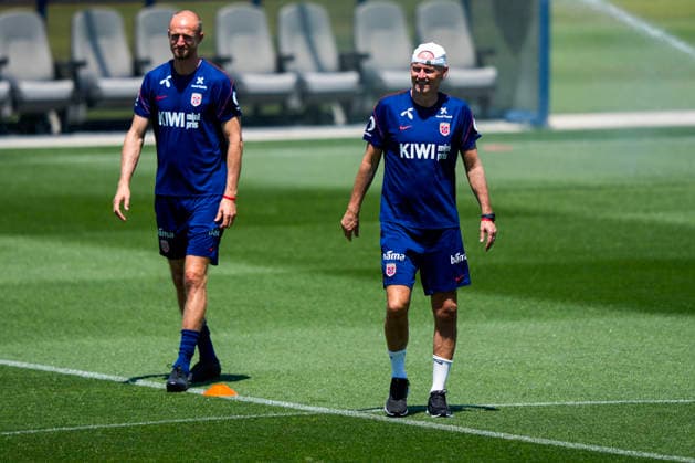 World Cup 2026 Greensboro, USA 20260605 Brede Hangeland and Stale Solbakken training with the Norwegian mens national team at The University of North Carolina Greensboro UNCG Photo Fredrik Varfjell NTB Greensboro USA EDITORIAL USE ONLY RESTRICTED USE FOR BETTING COMPANIES  Copyright: xFredrikxVarfjellx xNTBx