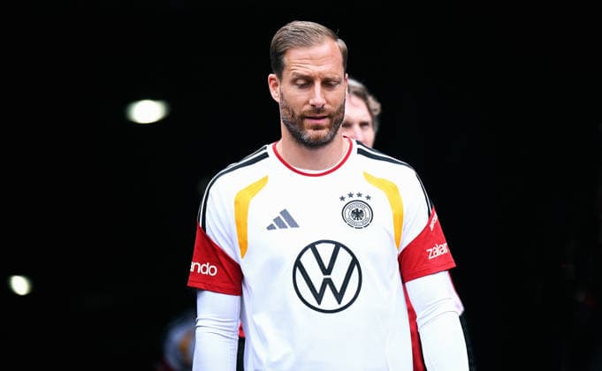 Football, international match, men, World Cup 2026, training of the German national team at Soldier Field, Chicago Oliver Baumann GER