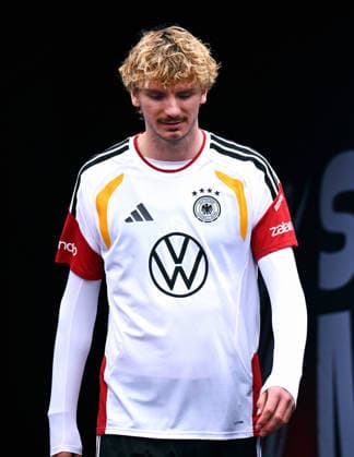 Soccer, international match, men, World Cup 2026, training of the German national team at Soldier Field, Chicago Nick Woltemade GER