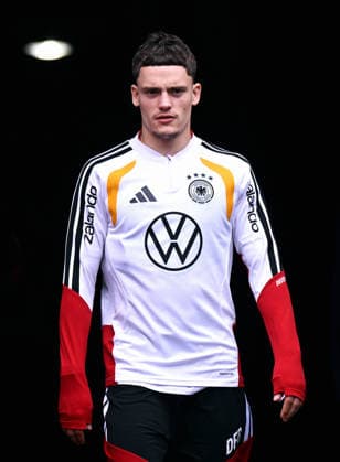 Football, international match, men, World Cup 2026, training of the German national team at Soldier Field, Chicago Florian Wirtz GER