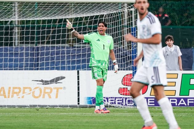 San Marino International Friendly 2025 2026 05 06 2026 San Marino vs Bangladesh San Marino Stadium Serravalle, San Marino Edoardo Colombo San Marino Copyright: xLUKAxKOLANOVICx
