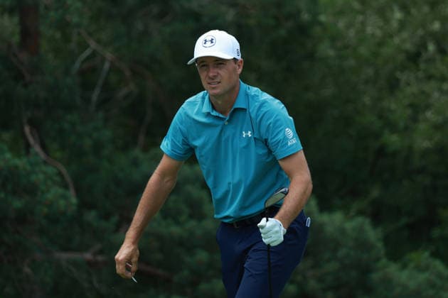 The Memorial Tournament DUBLIN, OHIO - JUNE 05: Jordan Spieth of United States plays his tee shot on the second hole during the second round of The Memorial Tournament presented by Workday at Muirfield Village Golf Club in Dublin, Ohio, USA on Friday, June 5, 2026. Dublin Ohio United States  Copyright: xJorgexLemusx originalFilename:lemus-thememor260605_nptxI.jpg