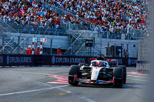 (31) Esteban Ocon (FRA) - TGR Haas F1 Team - Haas VF-26 - Ferrari during the Practice 2 of Formula 1 Grand Prix de Monaco 2026 at Circuit de Monaco in Monte Carlo, Monaco. Round 8 of the 2026 FIA Formula One World Championship, WM, Weltmeisterschaft held June 5-7, 2026. The iconic Circuit de Monaco, the jewel of the Formula 1 calendar, winds through the narrow streets of Monte Carlo in the Principality of Monaco. Formula 1 Grand Prix de Monaco 2026 - Round 8 - Circuit de Monaco F1-2026-R08-MON