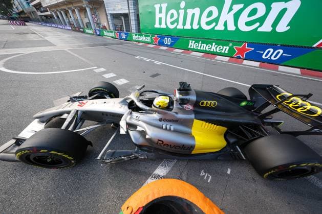 Nico Hulkenberg Revolut Audi 27 in the Chicane, 2 Free Practice, Monaco Grand Prix, Motorsport, Men, Formula 1, 05 06 2026 Monte Carlo Monaco MCO Copyright: xkolbert-press ChristianxKolbertx
