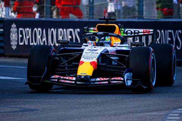 (41) Arvid Lindblad (GBR) - Visa Cash App Racing Bulls F1 Team - Racing Bulls VCARB03 - Red Bull Ford during the Practice 2 of Formula 1 Grand Prix de Monaco 2026 at Circuit de Monaco in Monte Carlo, Monaco. Round 8 of the 2026 FIA Formula One World Championship, WM, Weltmeisterschaft held June 5-7, 2026. The iconic Circuit de Monaco, the jewel of the Formula 1 calendar, winds through the narrow streets of Monte Carlo in the Principality of Monaco. Formula 1 Grand Prix de Monaco 2026 - Round 8 - Circuit de Monaco F1-2026-R08-MON