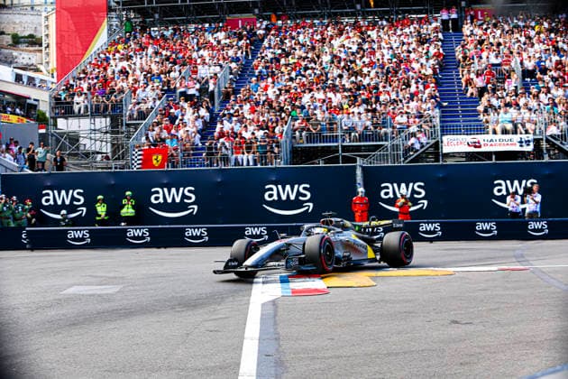 (5) Gabriel Bortoleto (BRA) - Audi Revolut F1 Team - Audi AR01 - Audi during the Practice 2 of Formula 1 Grand Prix de Monaco 2026 at Circuit de Monaco in Monte Carlo, Monaco. Round 8 of the 2026 FIA Formula One World Championship, WM, Weltmeisterschaft held June 5-7, 2026. The iconic Circuit de Monaco, the jewel of the Formula 1 calendar, winds through the narrow streets of Monte Carlo in the Principality of Monaco. Formula 1 Grand Prix de Monaco 2026 - Round 8 - Circuit de Monaco F1-2026-R08-MON