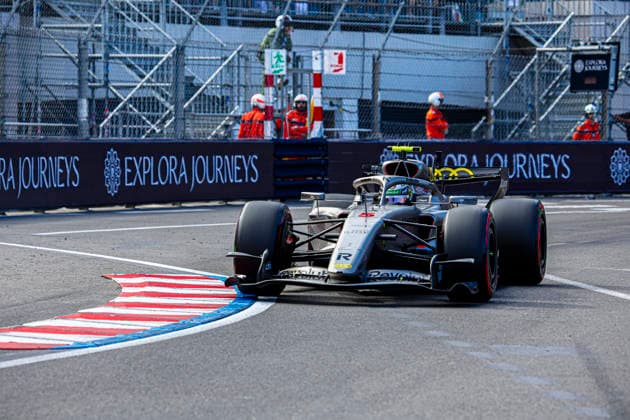 (5) Gabriel Bortoleto (BRA) - Audi Revolut F1 Team - Audi AR01 - Audi during the Practice 2 of Formula 1 Grand Prix de Monaco 2026 at Circuit de Monaco in Monte Carlo, Monaco. Round 8 of the 2026 FIA Formula One World Championship, WM, Weltmeisterschaft held June 5-7, 2026. The iconic Circuit de Monaco, the jewel of the Formula 1 calendar, winds through the narrow streets of Monte Carlo in the Principality of Monaco. Formula 1 Grand Prix de Monaco 2026 - Round 8 - Circuit de Monaco F1-2026-R08-MON
