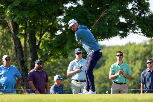 Memorial Tournament presented by Workday DUBLIN, OH - JUNE 05: Ryan Gerard of Raleigh, North Carolina prepares to hit from the fifth tee during the second round of the Memorial Tournament presented by Workday at Muirfield Village Golf Club on June 5, 2026 in Dublin, Ohio. Dublin Ohio United States  Copyright: xAmyxLemusx originalFilename:lemus-memorial260605_npuXl.jpg