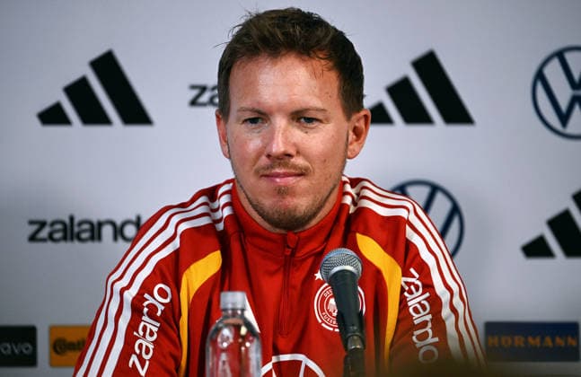Football, international match, men, World Cup 2026, training of the German national team at Soldier Field, Chicago, press conference by national coach Julian Nagelsmann GER
