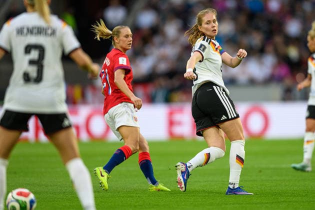 260605 Sjoeke Nüsken of Germany during the FIFA Women s World Cup Qualifier football match between Germany and Norway on June 5, 2026 in Cologne Photo Marius Simensen BILDBYRAN COP 238 MM0069 bbeng fotball soccer football fotboll fifa world cup qualifiers vm kvalifisering kvinner vm kvalik landskamp dam norge norway germany tyskland  Copyright: MARIUSxSIMENSEN BB260605BB822