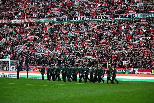 IPA85363320 - Hungary supporters during the UEFA friendly match between Hungary vs Finland, June 5, 2026 at the Puskas Arena, Budapest, Hungary  Copyright: xVincenzoxOrlando IPAxSportx xx 85363320