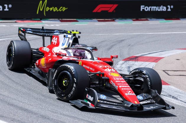F1 Grand Prix of Monaco 2026 Circuit de Monaco Free Practice 1 Monaco 05 06 2026 Lewis Hamilton of United Kingdom and Scuderia Ferrari HP SF 26 44 seen during F1 Grand Prix of Monaco 2026 Free Practice 1 at Circuit de Monaco in Monte Carlo, Monaco Copyright: xBEAUTIFULxSPORTS Carabellix
