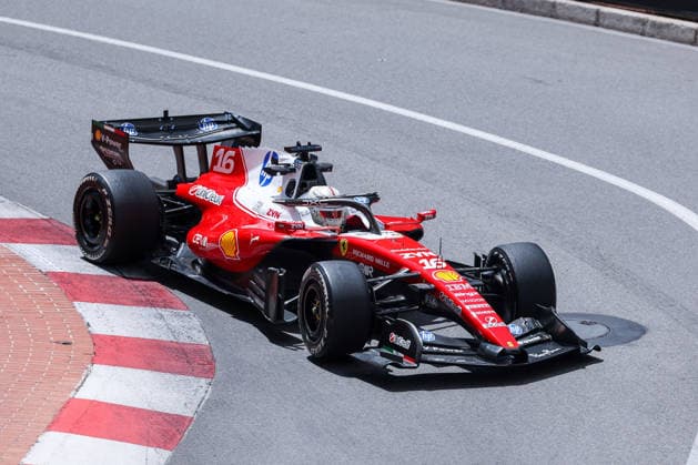 F1 Grand Prix of Monaco 2026 Circuit de Monaco Free Practice 1 Monaco 05 06 2026 Charles Leclerc of Monaco and Scuderia Ferrari HP SF 26 16 seen during F1 Grand Prix of Monaco 2026 Free Practice 1 at Circuit de Monaco in Monte Carlo, Monaco Copyright: xBEAUTIFULxSPORTS Carabellix