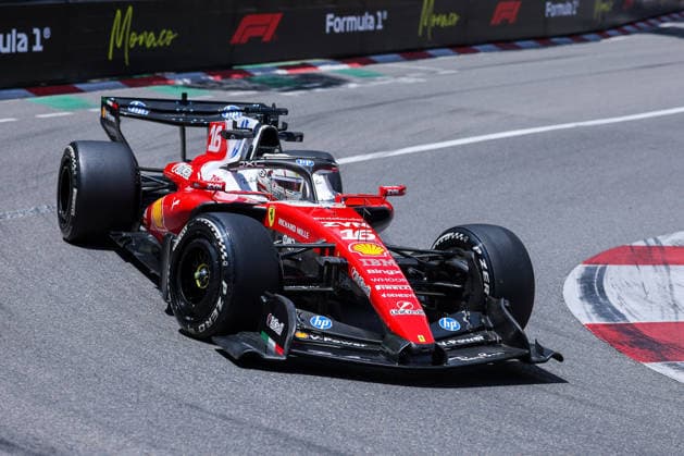 F1 Grand Prix of Monaco 2026 Circuit de Monaco Free Practice 1 Monaco 05 06 2026 Charles Leclerc of Monaco and Scuderia Ferrari HP SF 26 16 seen during F1 Grand Prix of Monaco 2026 Free Practice 1 at Circuit de Monaco in Monte Carlo, Monaco Copyright: xBEAUTIFULxSPORTS Carabellix