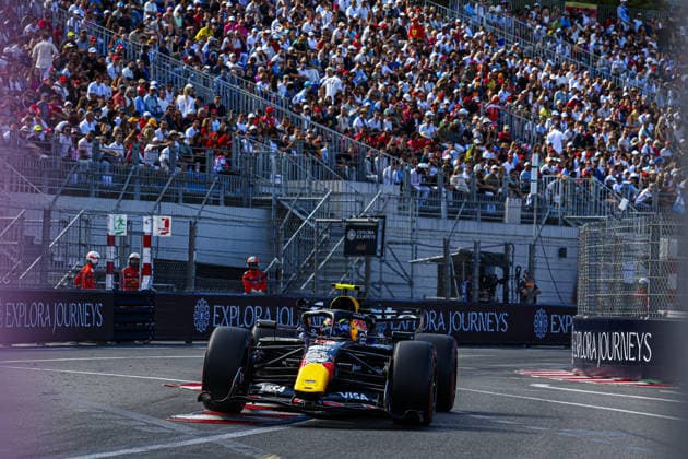 IPA85364930 - (6) Isack Hadjar (FRA) - Oracle Red Bull Racing - Red Bull RB22 - Red Bull Ford during the Practice 2 of Formula 1 Grand Prix de Monaco 2026 at Circuit de Monaco in Monte Carlo, Monaco. Round 8 of the 2026 FIA Formula One World Championship, WM, Weltmeisterschaft held June 5-7, 2026. The iconic Circuit de Monaco, the jewel of the Formula 1 calendar, winds through the narrow streets of Monte Carlo in the Principality of Monaco.  Copyright: xAlessioxDexMarco IPAxSportx xx 85364930