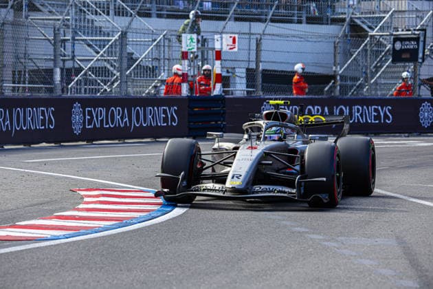 IPA85364934 - (5) Gabriel Bortoleto (BRA) - Audi Revolut F1 Team - Audi AR01 - Audi during the Practice 2 of Formula 1 Grand Prix de Monaco 2026 at Circuit de Monaco in Monte Carlo, Monaco. Round 8 of the 2026 FIA Formula One World Championship, WM, Weltmeisterschaft held June 5-7, 2026. The iconic Circuit de Monaco, the jewel of the Formula 1 calendar, winds through the narrow streets of Monte Carlo in the Principality of Monaco.  Copyright: xAlessioxDexMarco IPAxSportx xx 85364934