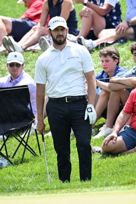 PGA, Golf Herren 2026: The Memorial Tournament Second Round JUN 5 June 5, 2026: Patrick Cantlay (USA) looks to chip to the 9th hole during the second round of the Memorial Tournament in Dublin, Ohio. Brent Clark Cal Media (Credit Image: Â Brent Clark Cal Sport Media) Dublin Oh USA EDITORIAL USE ONLY Copyright: xx ZUMA-20260605_zma_c04_013.jpg BrentxClarkx csmphotothree493255
