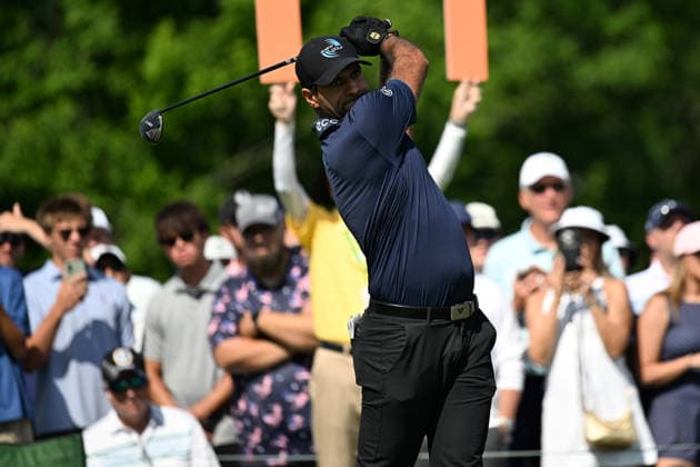 June 5, 2026: Aaron Rai (ENG) tees off of the 1st tee during the second round of the Memorial Tournament in Dublin, Ohio. Cal Media PGA, Golf Herren 2026: The Memorial Tournament Second Round JUN 5  - ZUMAc04_ 20260605_zma_c04_015 Copyright: xBrentxClarkx