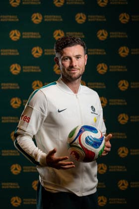 SOCCER AUSTRALIA TRAINING, Soccerros player Aiden O Neill at the Claremont Resort in Berkeley, California, United States, Thursday, June 4, 2026. ( NO ARCHIVING Alameda California United States  Copyright: xJasonxHenryx 20260606125853676534