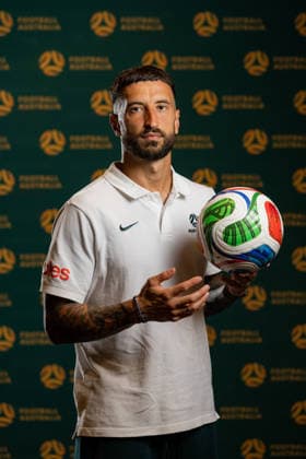 SOCCER AUSTRALIA TRAINING, Soccerros player Paul Izzo at the Claremont Resort in Berkeley, California, United States, Thursday, June 4, 2026. ( NO ARCHIVING Alameda California United States  Copyright: xJasonxHenryx 20260606132882235620