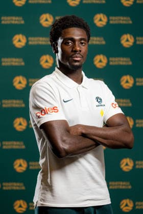 SOCCER AUSTRALIA TRAINING, Soccerros player Mohamed TourŽ at the Claremont Resort in Berkeley, California, United States, Thursday, June 4, 2026. ( NO ARCHIVING Alameda California United States  Copyright: xJasonxHenryx 20260606147686025573