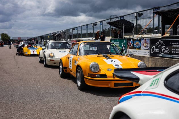 AUTO - LE MANS CLASSIC SERIES 2026 - GRAND PRIX DE L™AGE D™OR 2026 06 THIEL Kurt (che), Porsche 911 Carrera RSR 2.8 1973, GT1, Classic Endurance Racing 1, action during the 2026 Grand Prix de l™age d™Or, 3rd round of the Le Mans Classic Series 2026, from June 04 to 07 in Circuit de Dijon Prenois, in Prenois, France - DijonFrance  Copyright: xDamienxDoumerguex